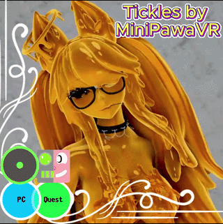 Tickles // 18+ SPS - PC & QUEST - GREEN - VRCFT