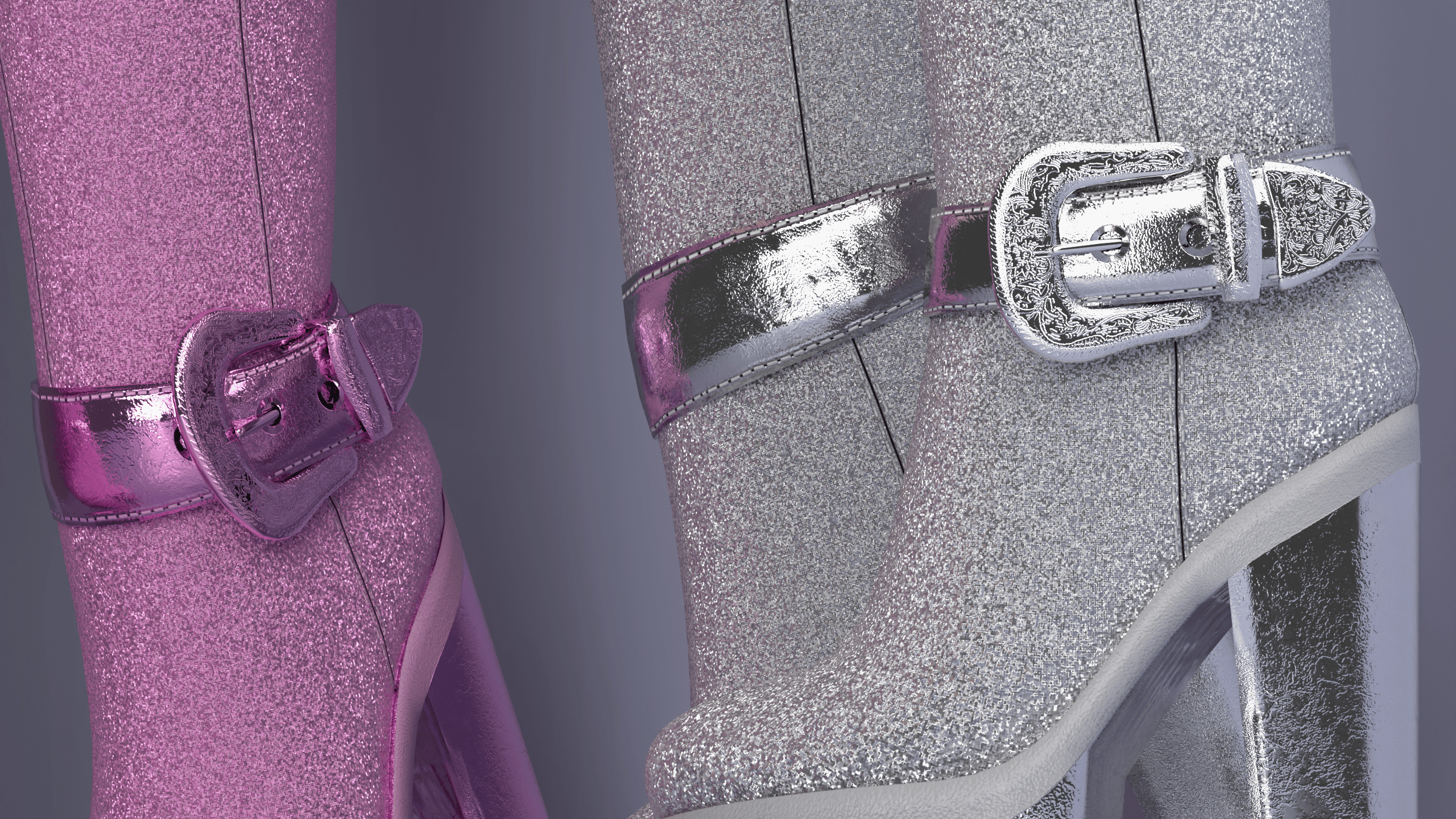 'Time To Party' Cowboy Boots