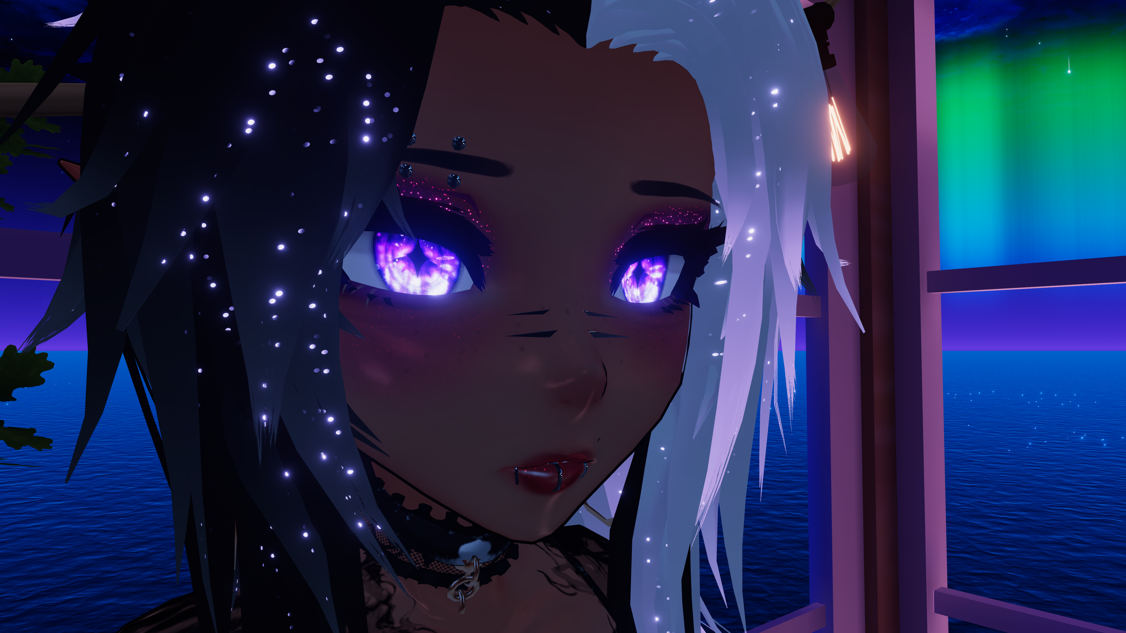 [FREE] Magician Purple Sakura Makeup