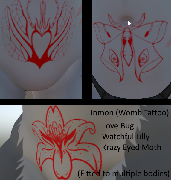 Inmon (Womb Tattoo) collection Vol 1