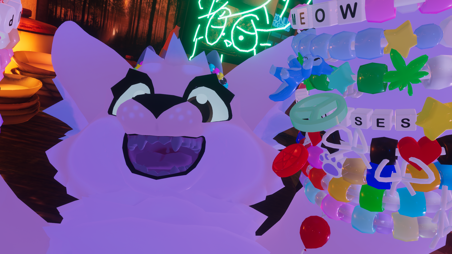 kandi bracelets !! w/ charms (VRChat)