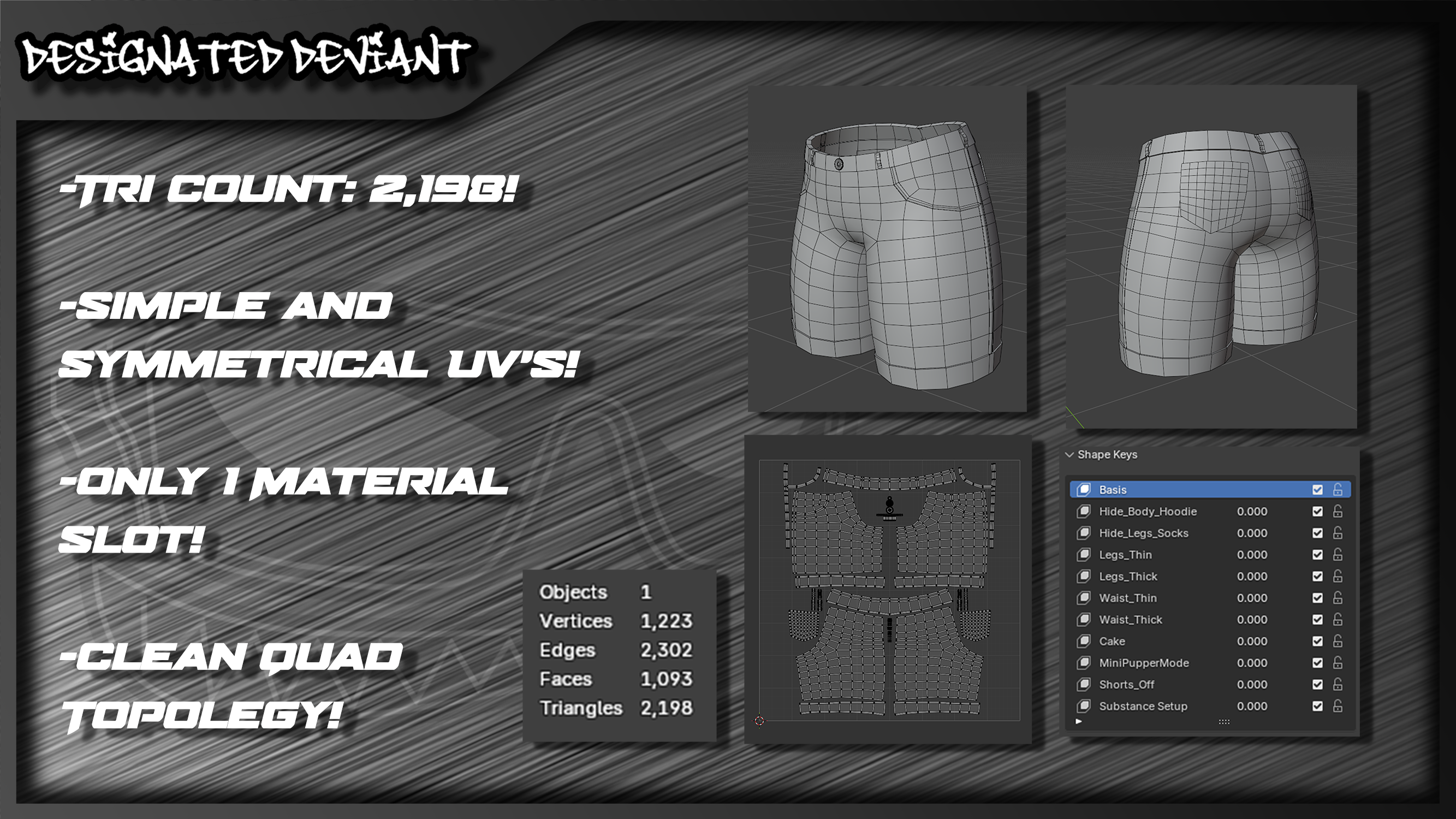 ScoutArtz Pupper 1.1 DD Shorts