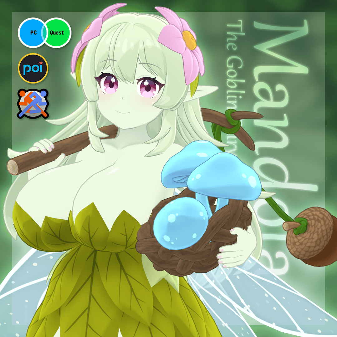 Mandola The Goblin Fairy - VRChat Avatar