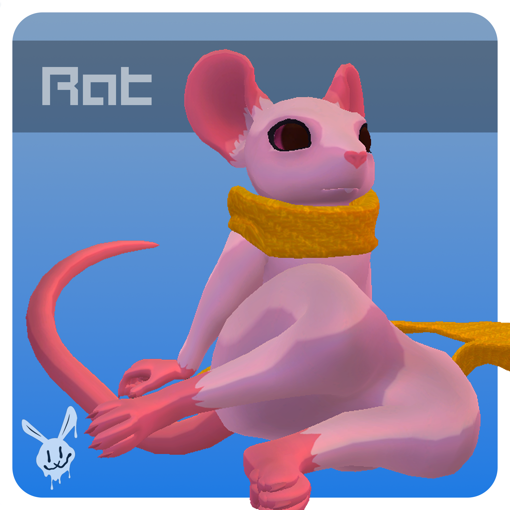 The Rat [Cinners] Rodent Mouse Furry VRChat Avatar - FREE For Verified Purchasers