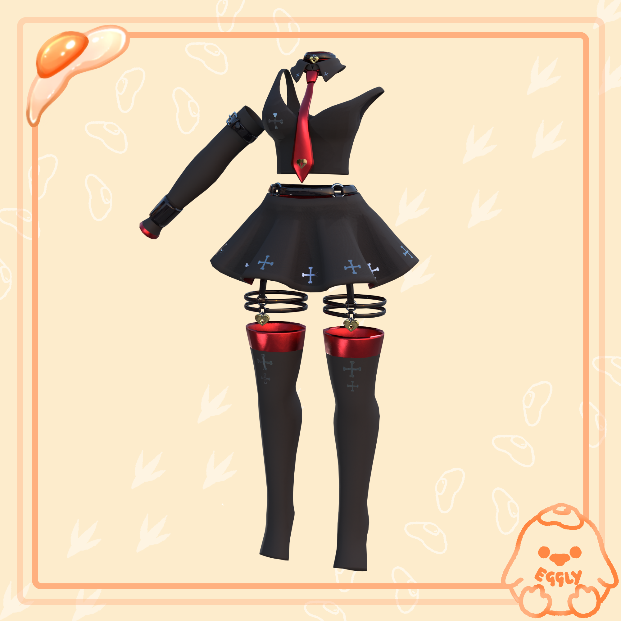 Goth School Girl Outfit 
