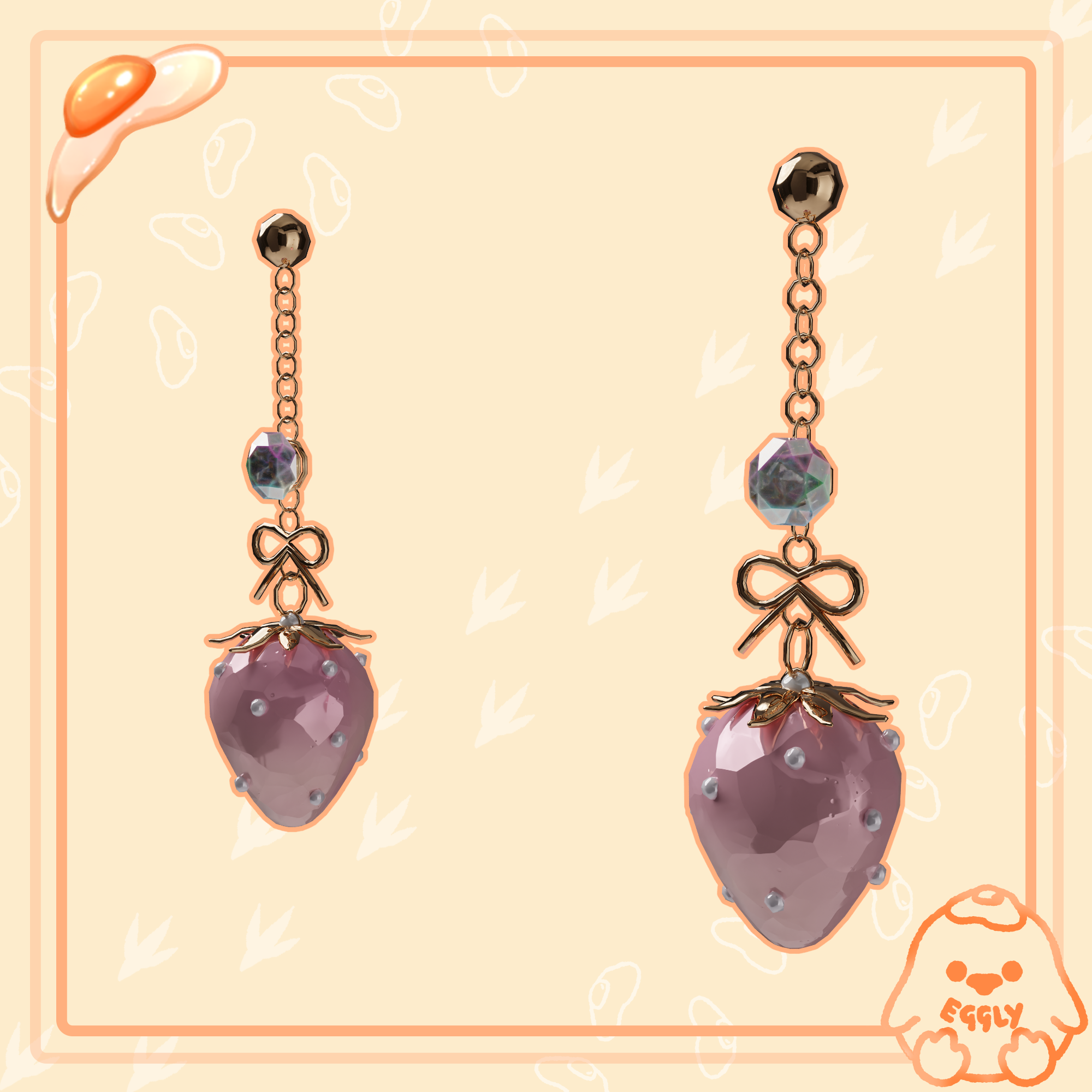 Strawberry Earrings