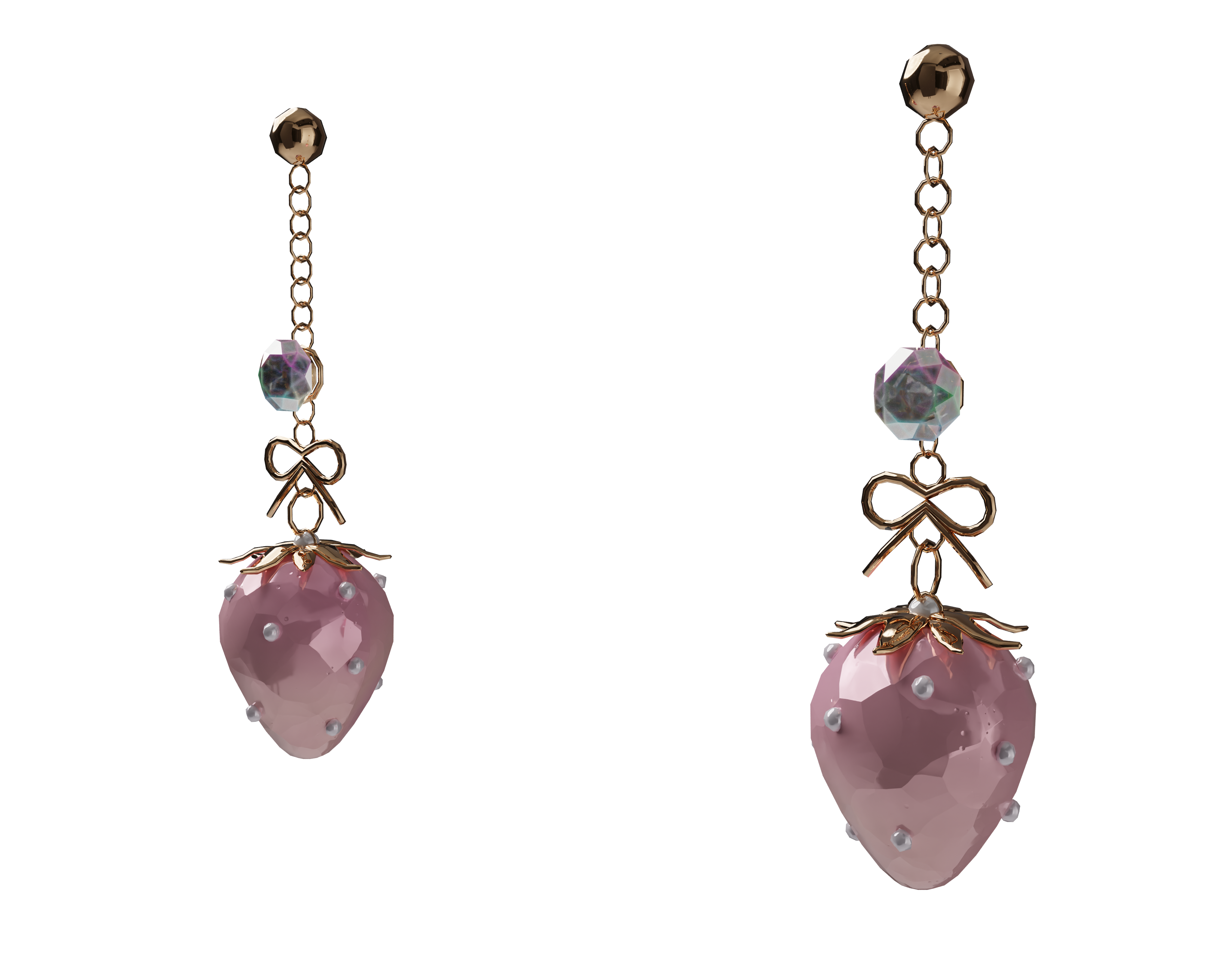 Strawberry Earrings