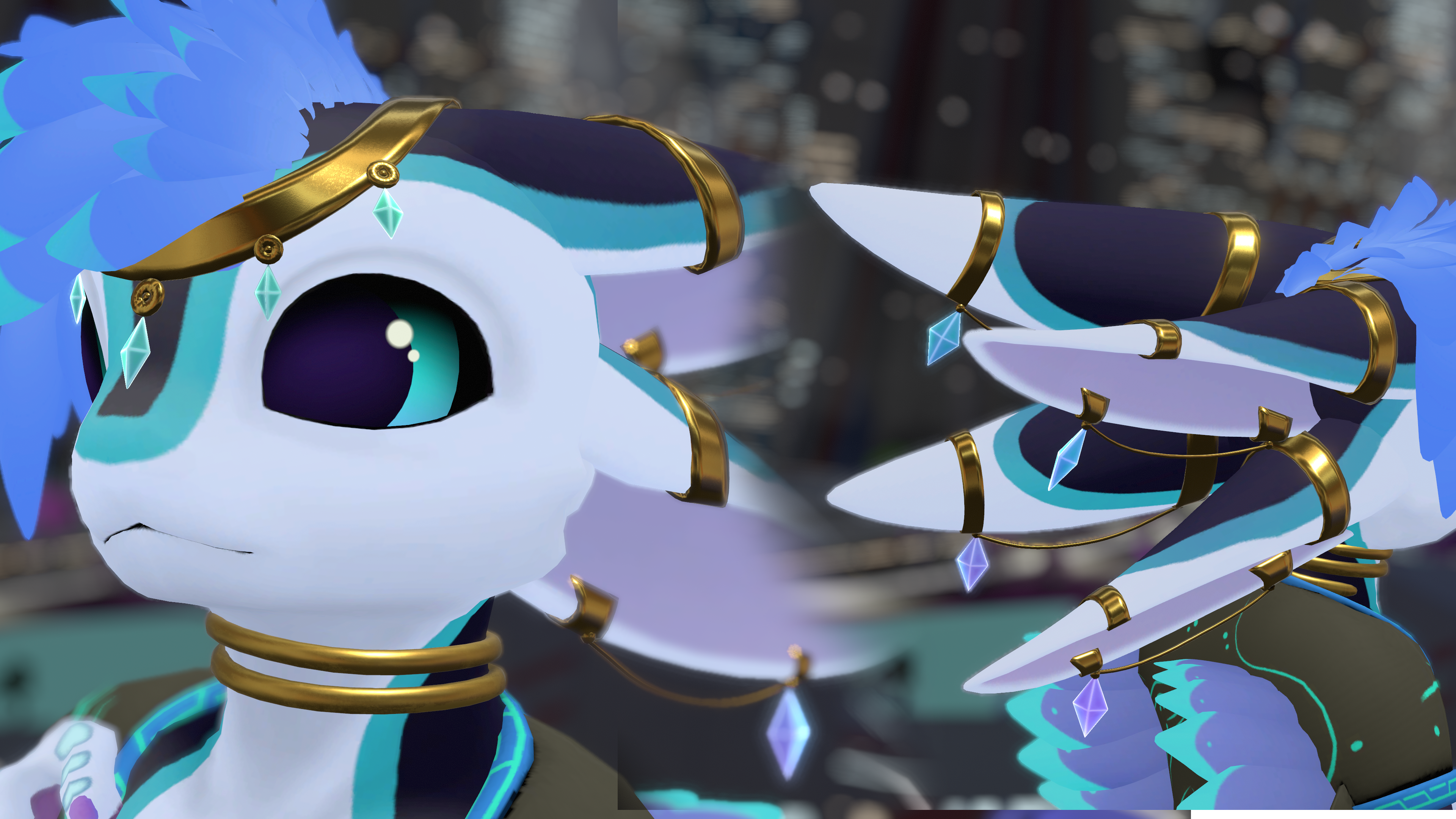 Kita'vali | Regal Robes & Crown