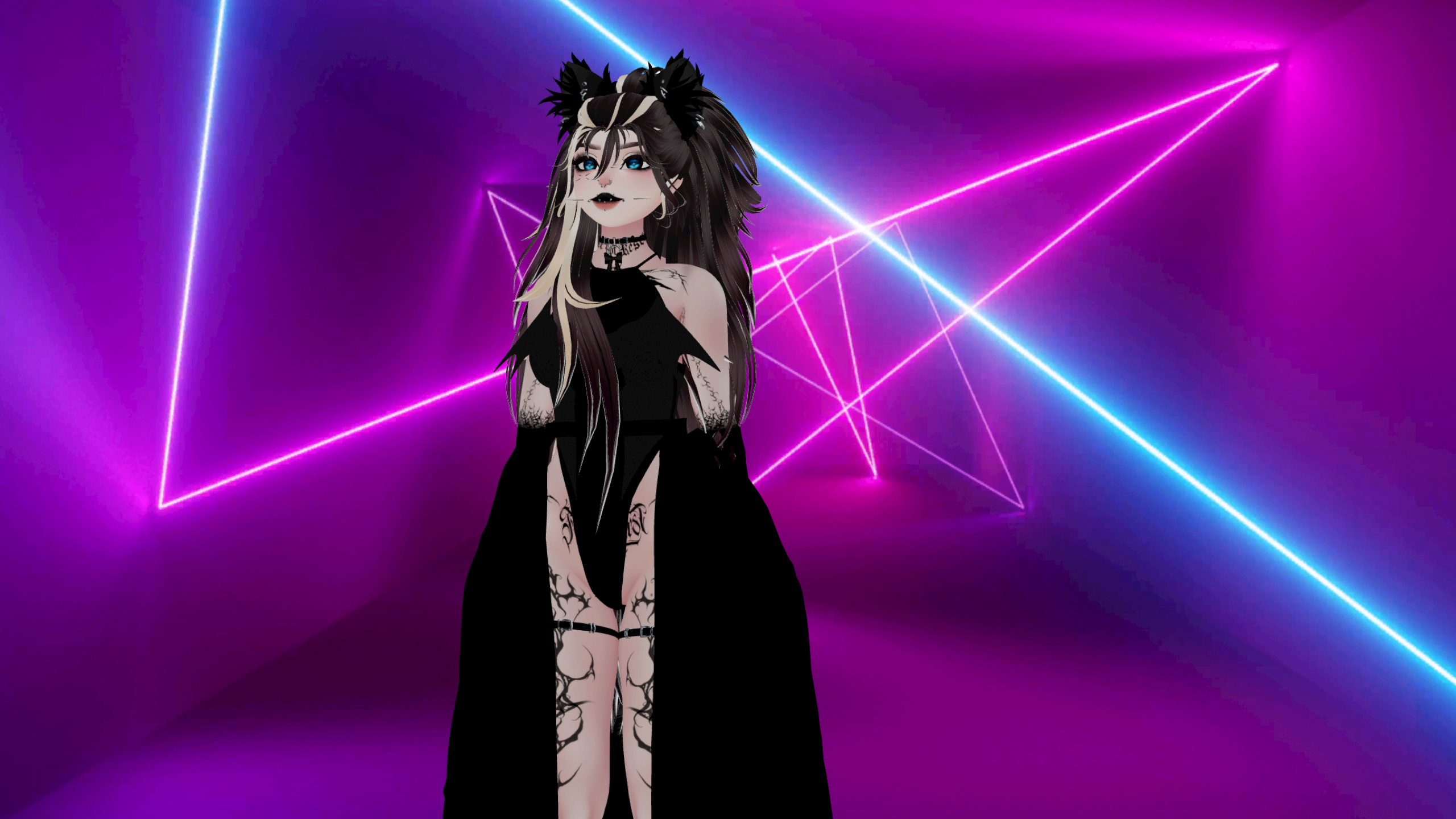 Shayla The Goth Raccoon