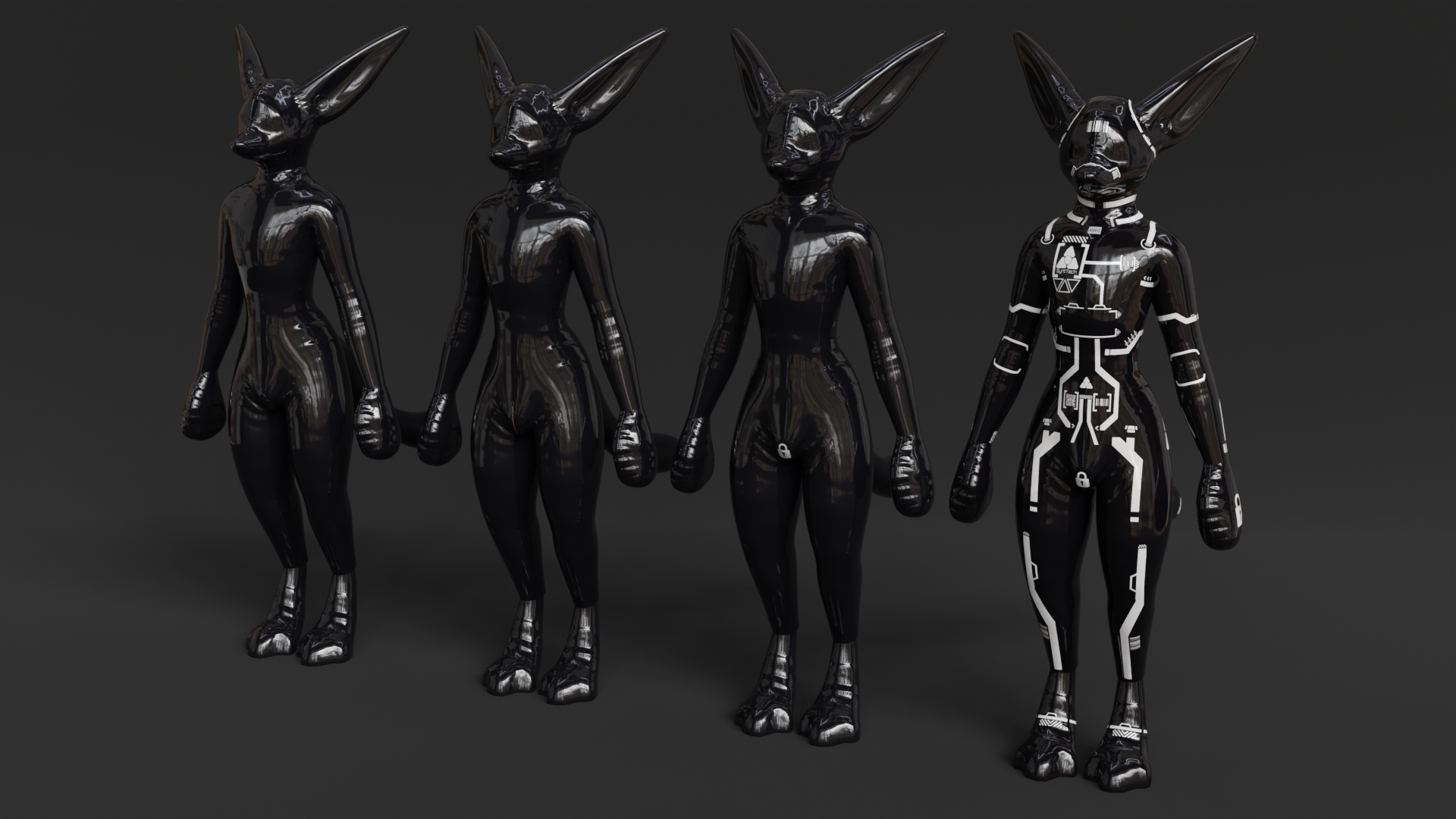 Rexouium Latex Suit (Legacy)