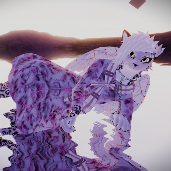 Elegant dress for Kitcat & Magpie Rexouium