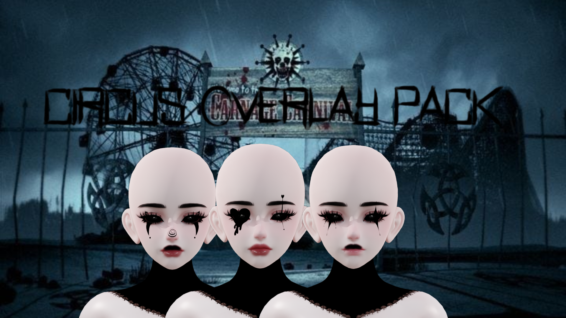 Circus Pack - Amelia head textures