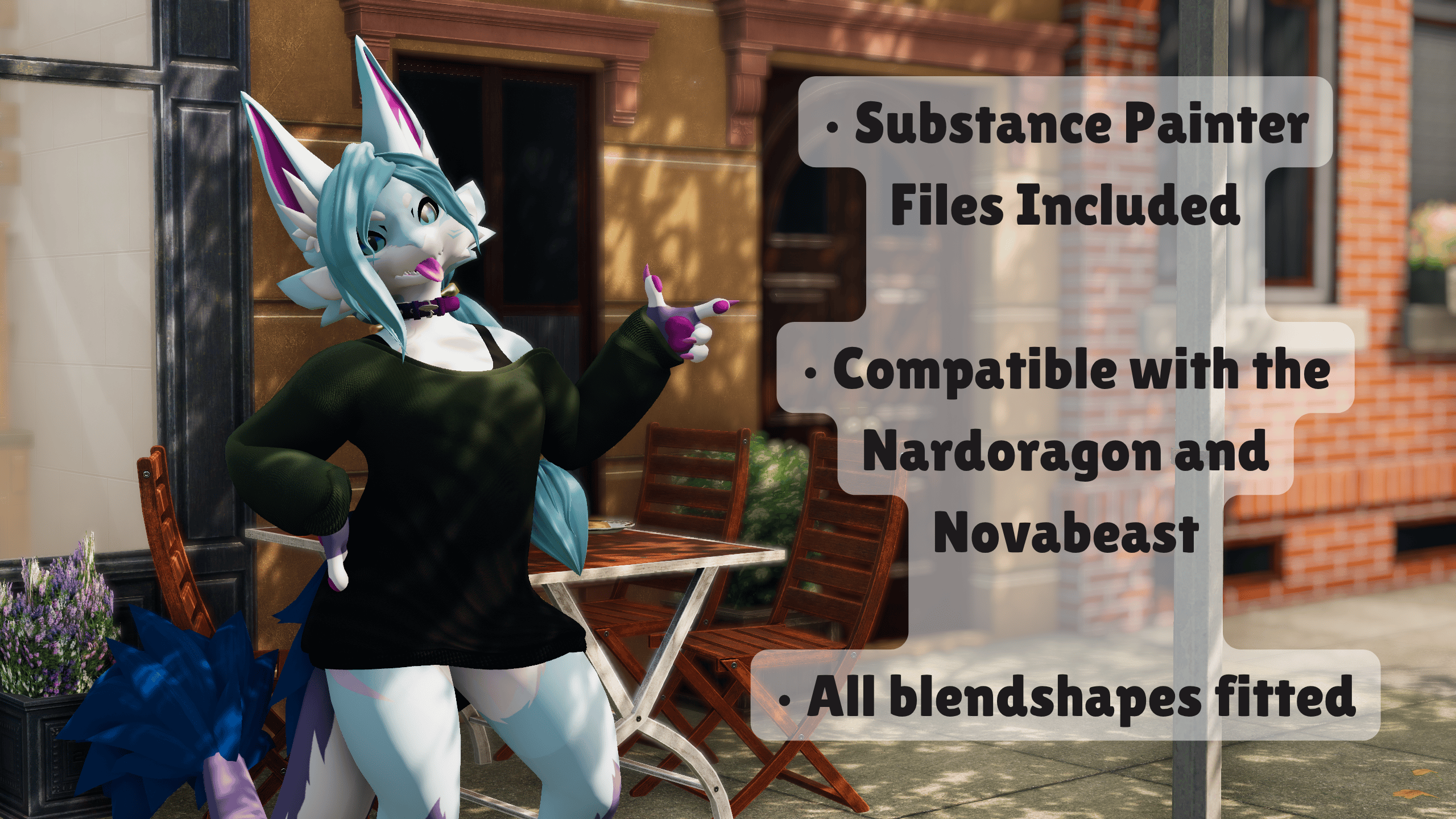 Off Shoulder Sweater Pack - Nardoragon and Novabeast