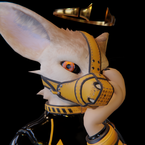 Rexouium / FaraRex Leather Muzzle