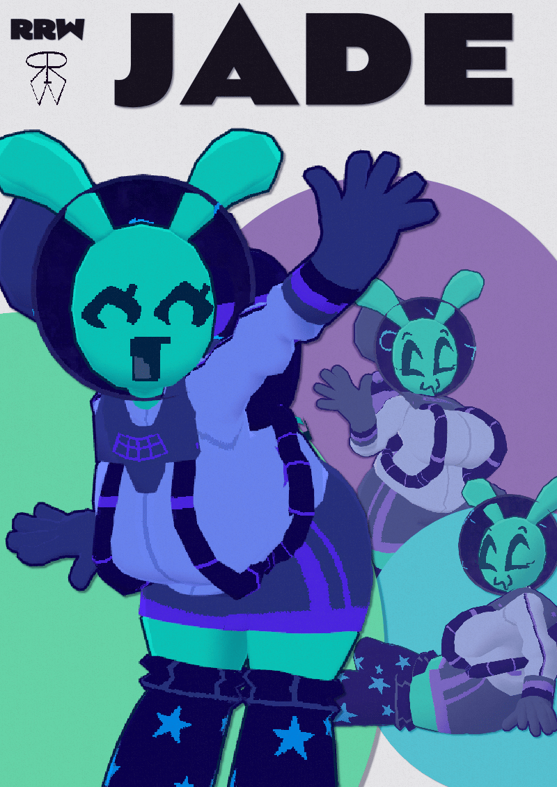 Jade, Alien Explorer! (VRChat PC+QUEST)