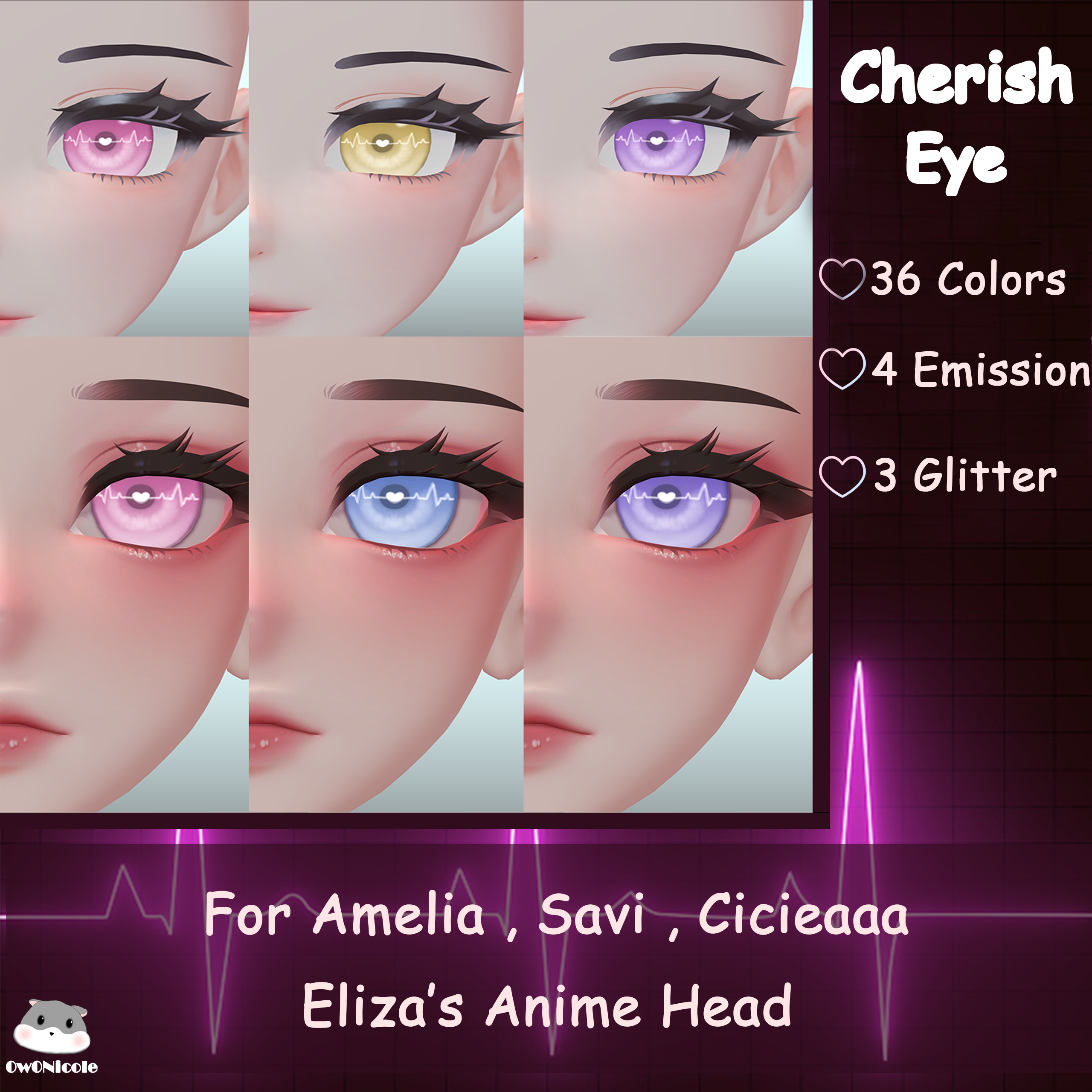 Cherish Eye ♡ Texture Pack 