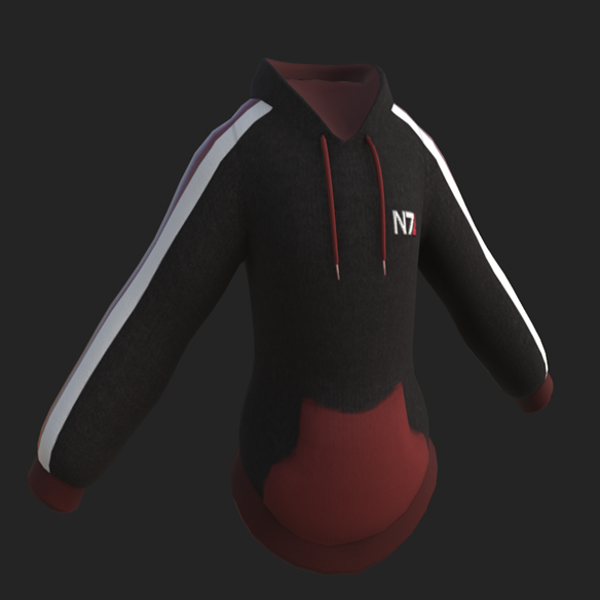 Fluffgan ME N7 Hoodie Texture