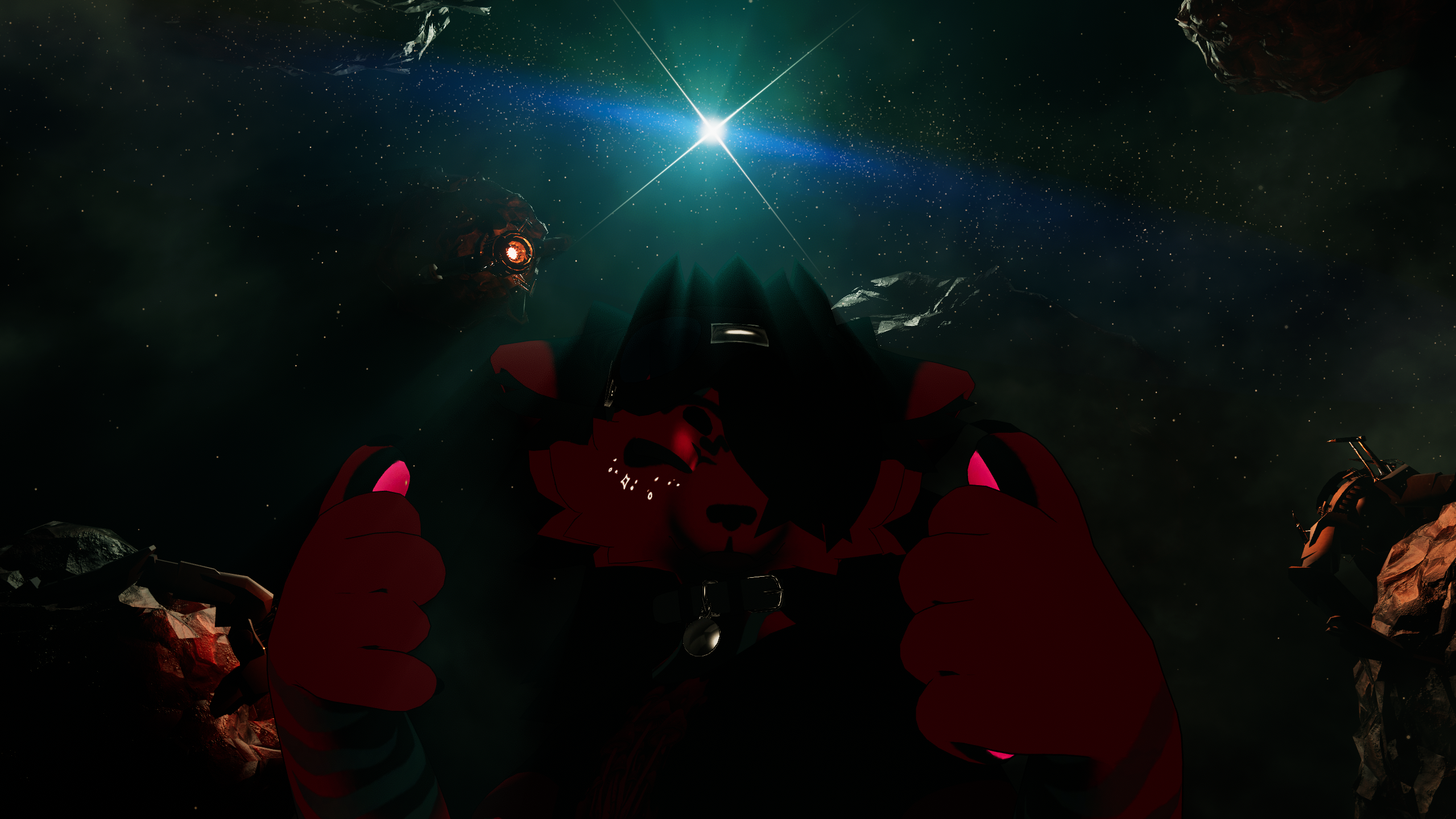 Fluffy Mova Red Recolor Texture