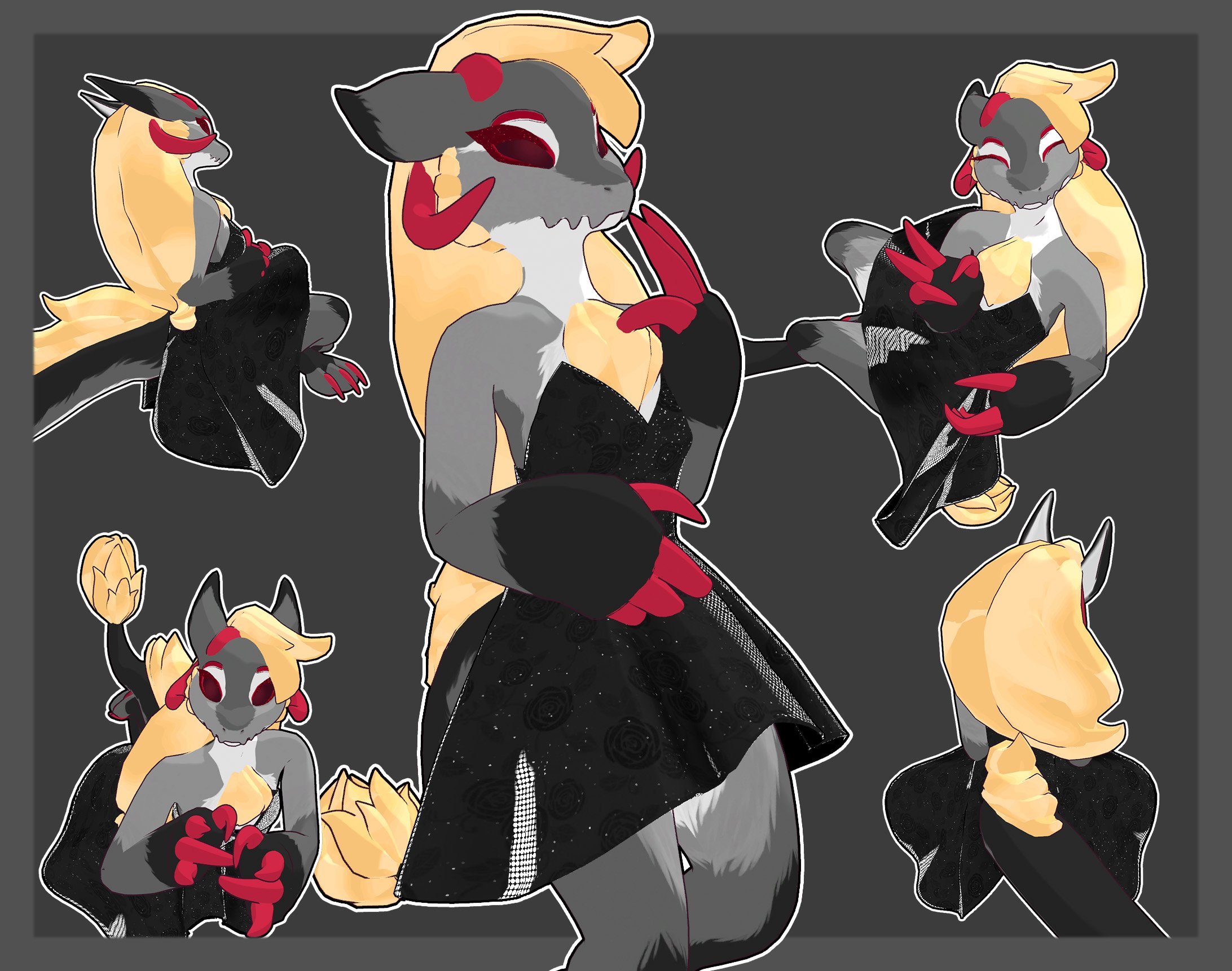 Strapless Wickerbeast Dress