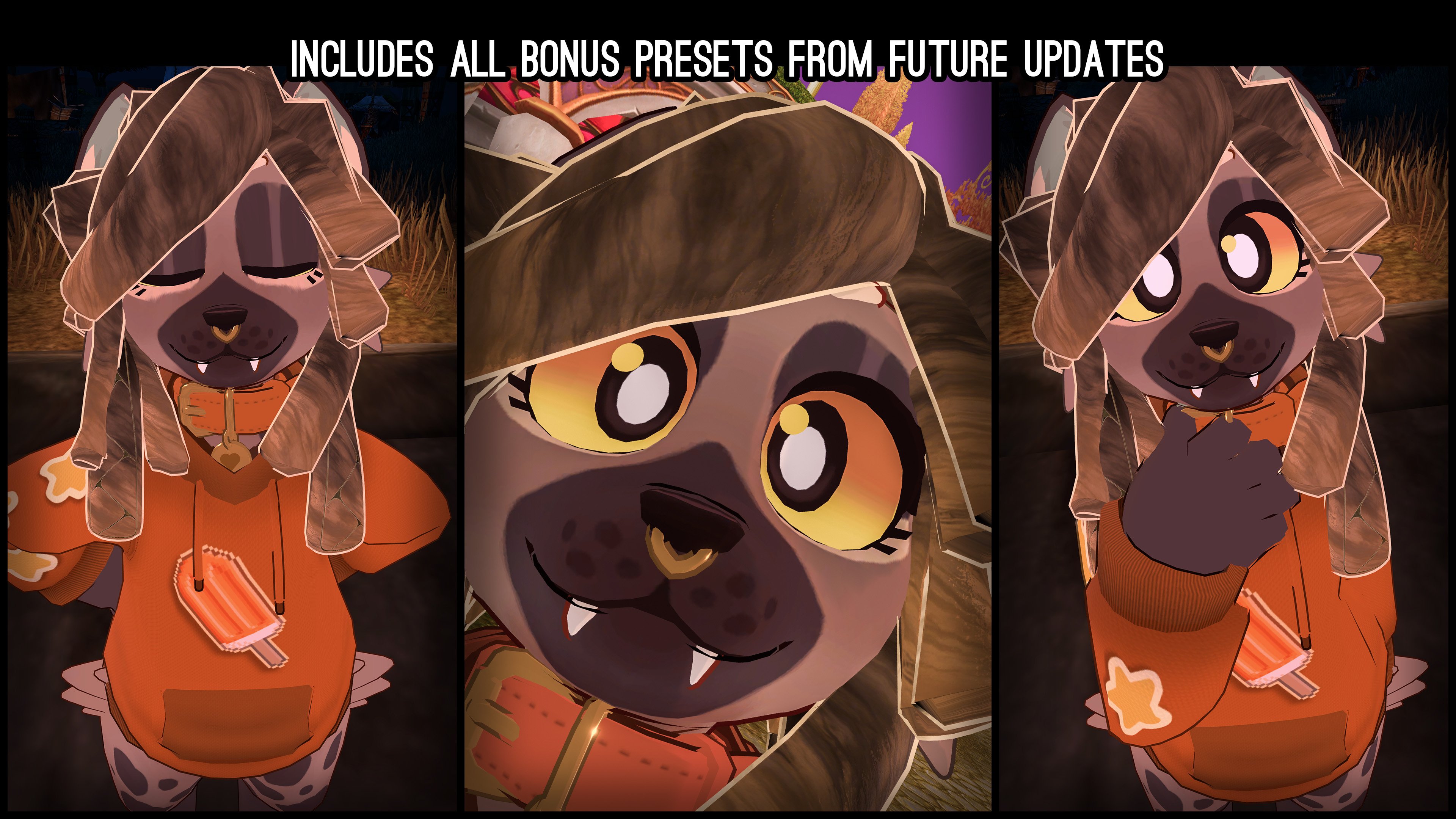 Chunky Dreadlocks for Skip4D Chibi