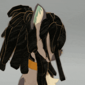 Chunky Dreadlocks for Skip4D Chibi