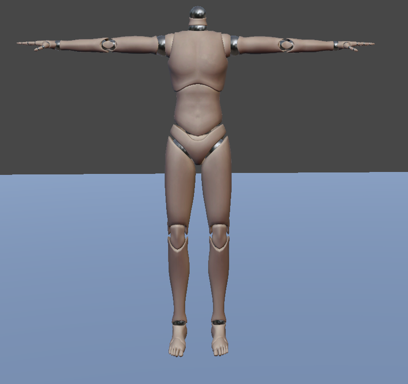 Puppet Body Base / Vrchat Asset