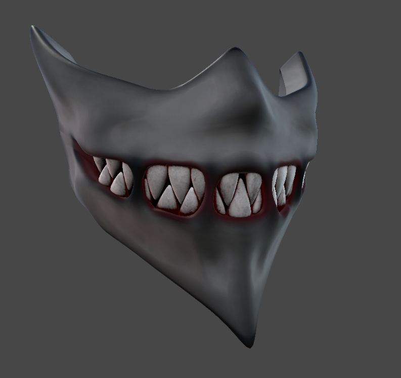 Ghost Smile Mask