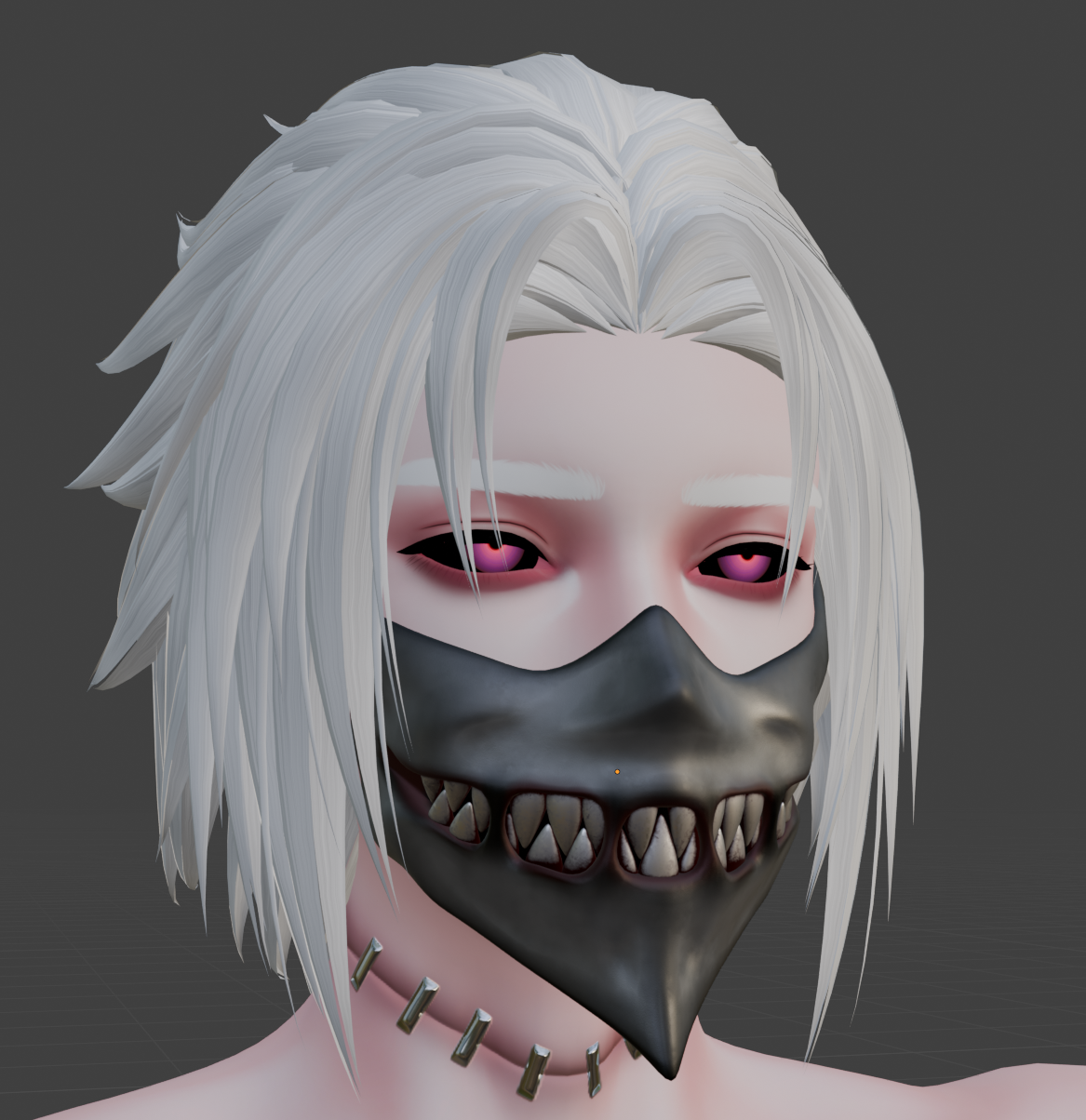 Ghost Smile Mask