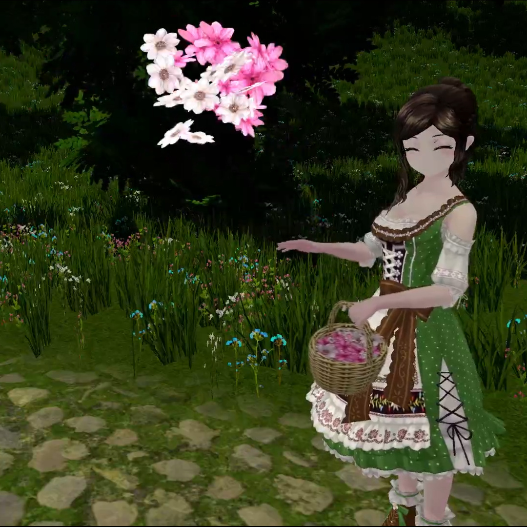 Flower Throwing Prefab