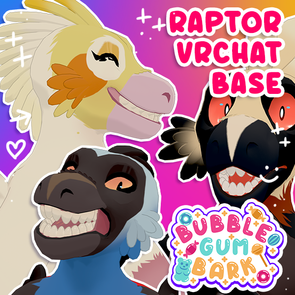 BGB Raptor VRChat Avatar Base