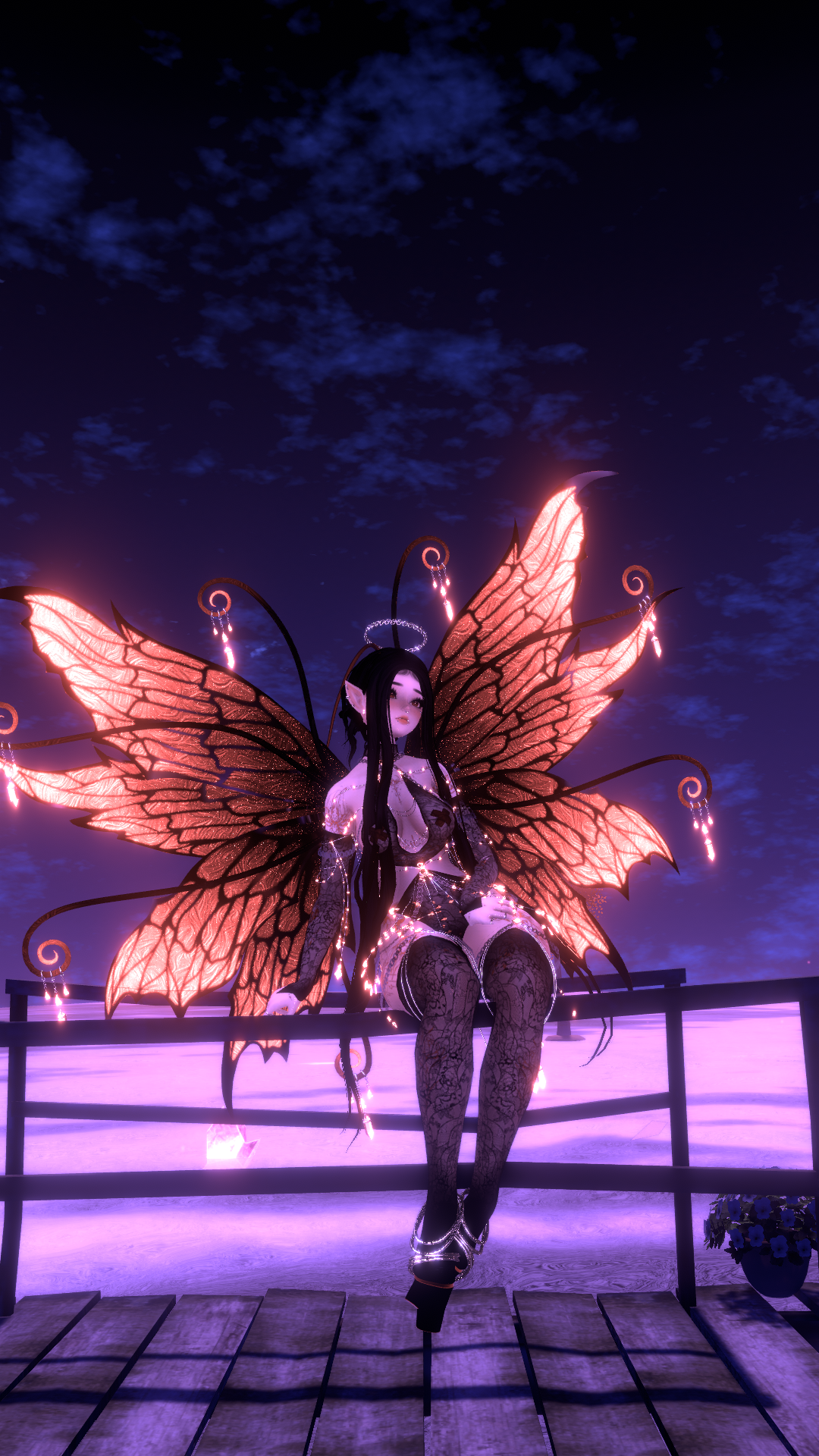Goth Gem Wings