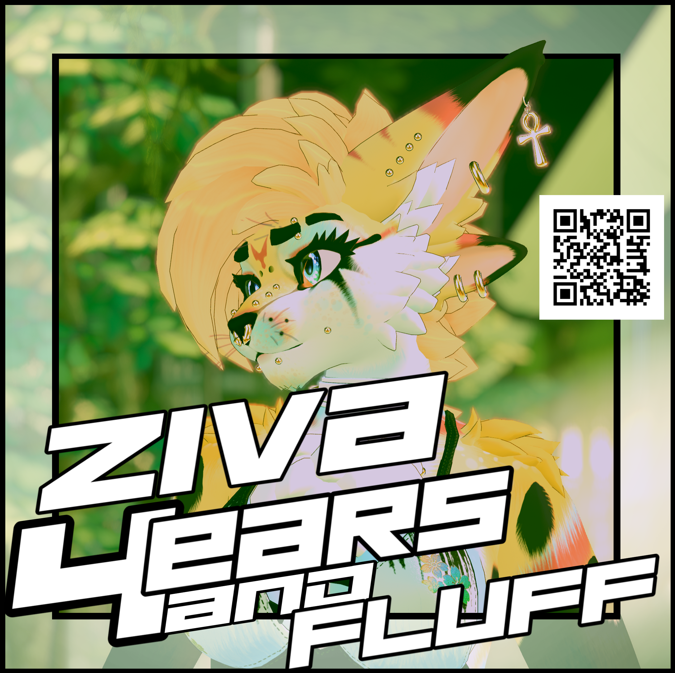 Ziva 4 Ears and extra Fluff