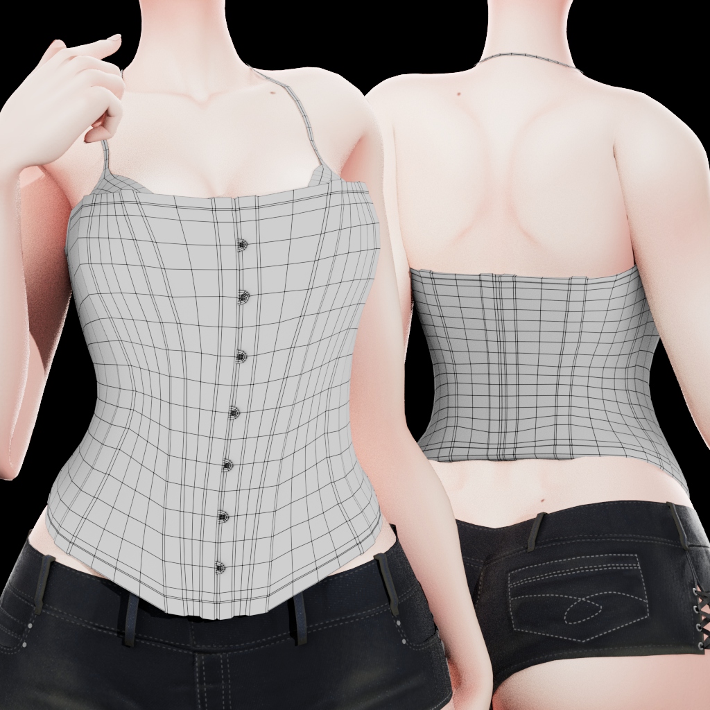 Peekin' Corset