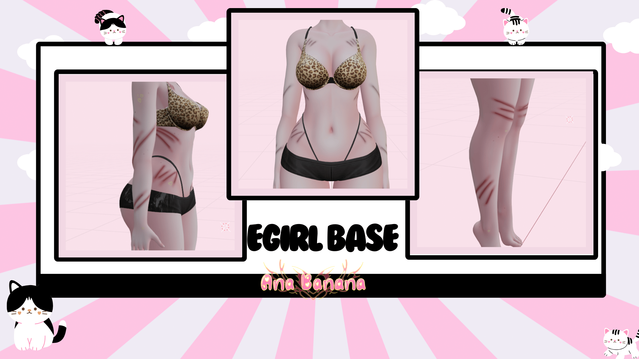 (J:)🐈 Scratches | VrBase Egirl & Zinfit