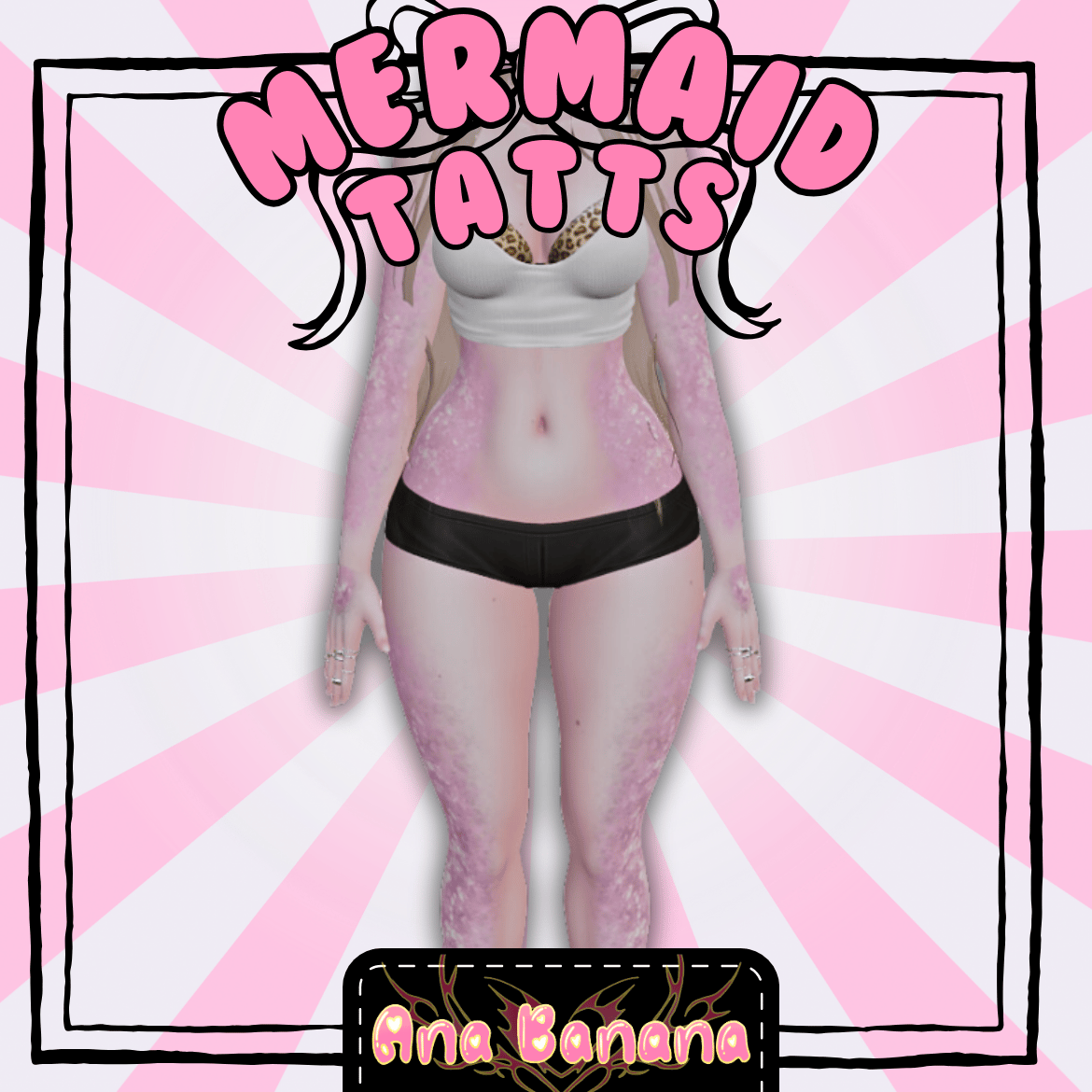 (J:)🧜‍♀️ Mermaid Tatts | Vrbase Egirl & Zinfit