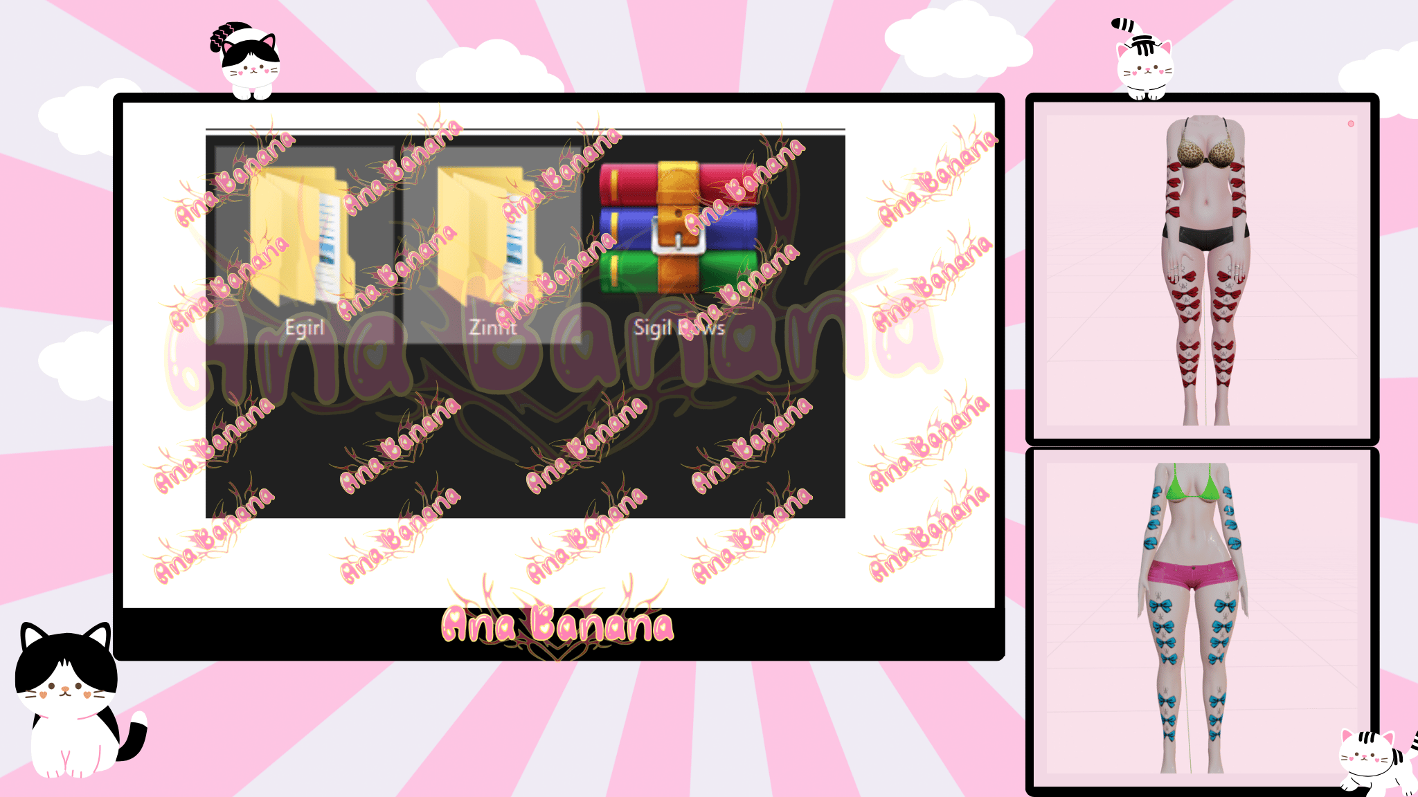 (J:)πSigil Bows | Vrbase Egirl & Zinfit