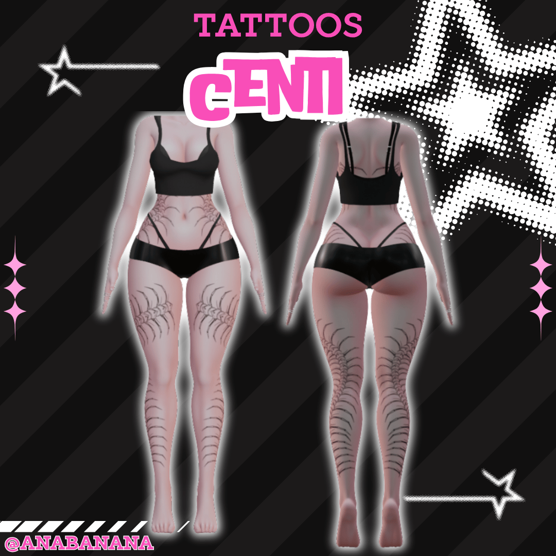 (J:)🐛 Centi Tatts | Vrbase Egirl