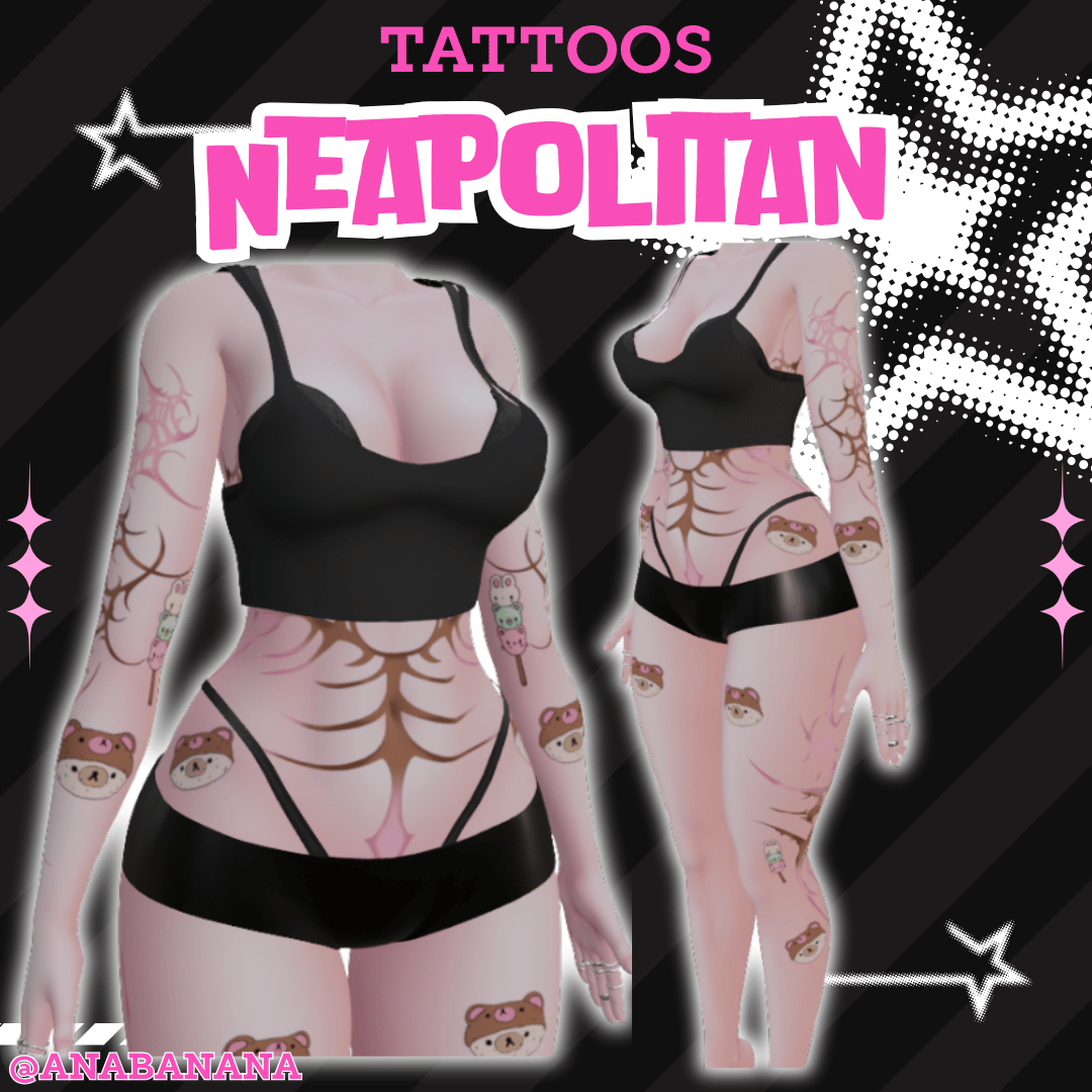 (J:)🍨 Neapolitan Tatts | Vrbase Egirl