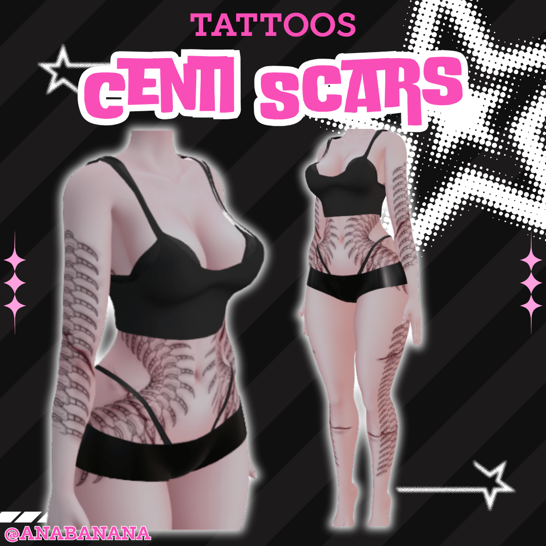 (J:)🐛 Centi Scars | Vrbase Egirl