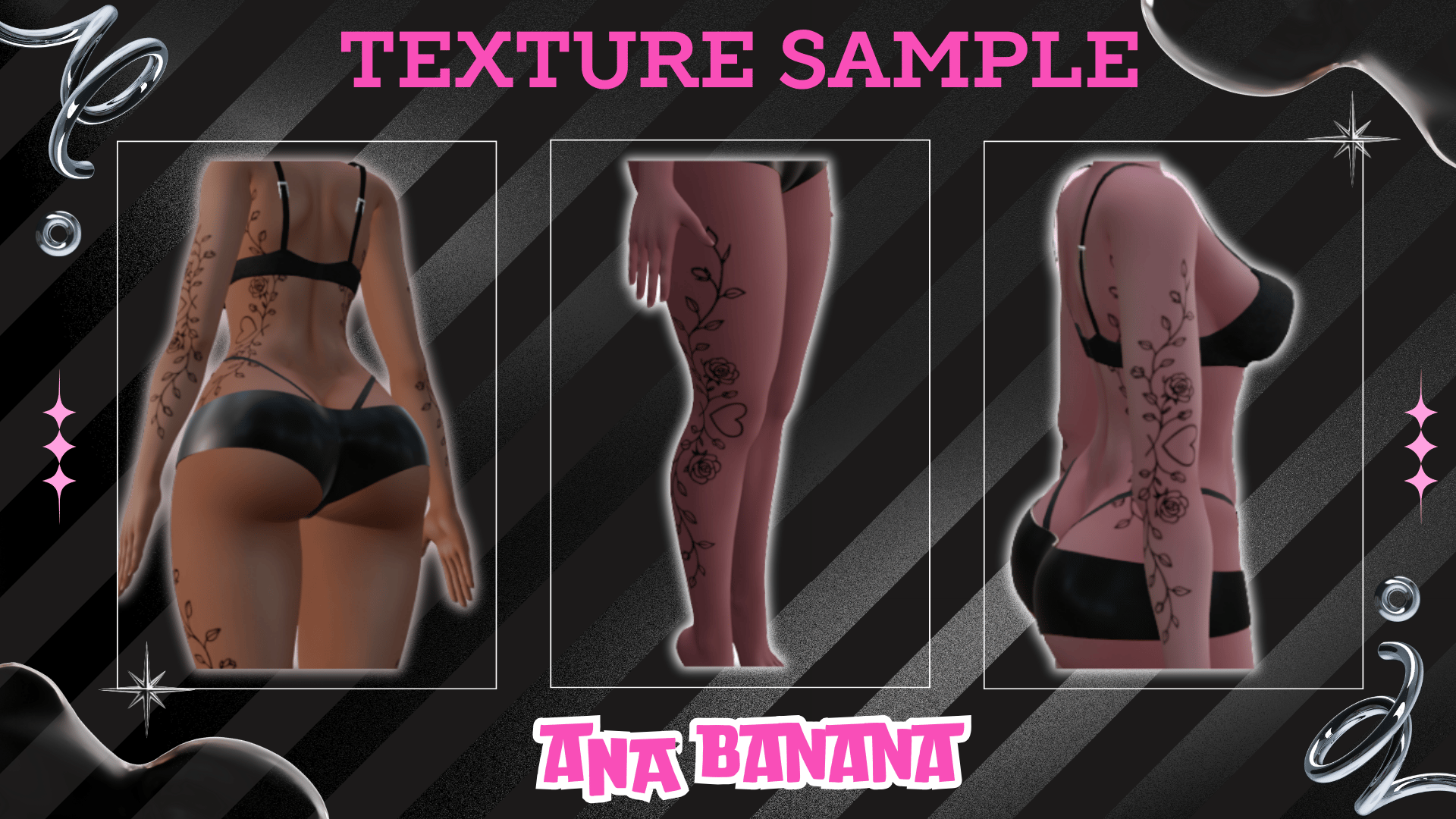 (J:)🖊️ Simple Tatts | Vrbase Egirl