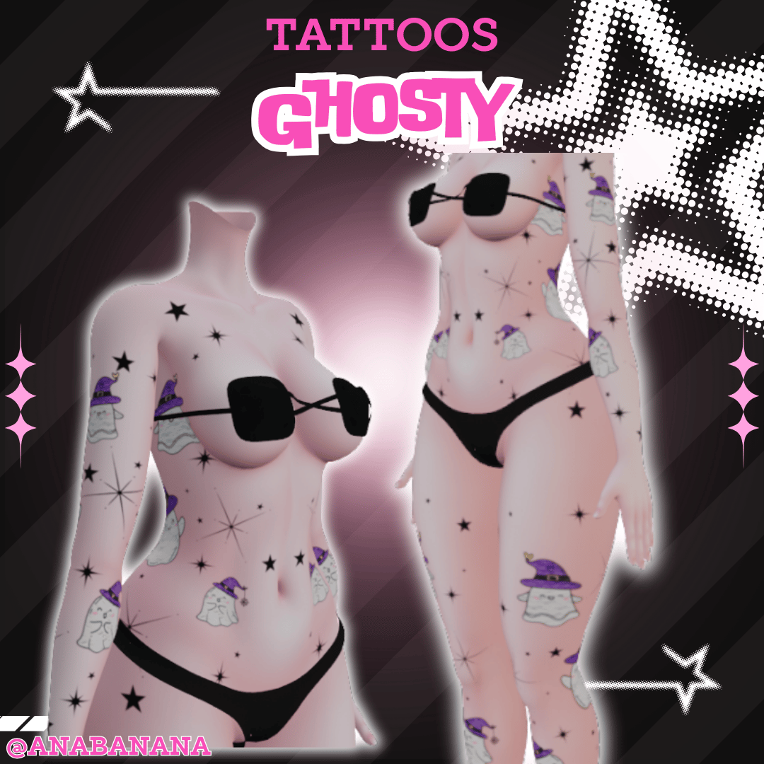 (J:)👻 Ghosty Tatts | Vrbase Egirl