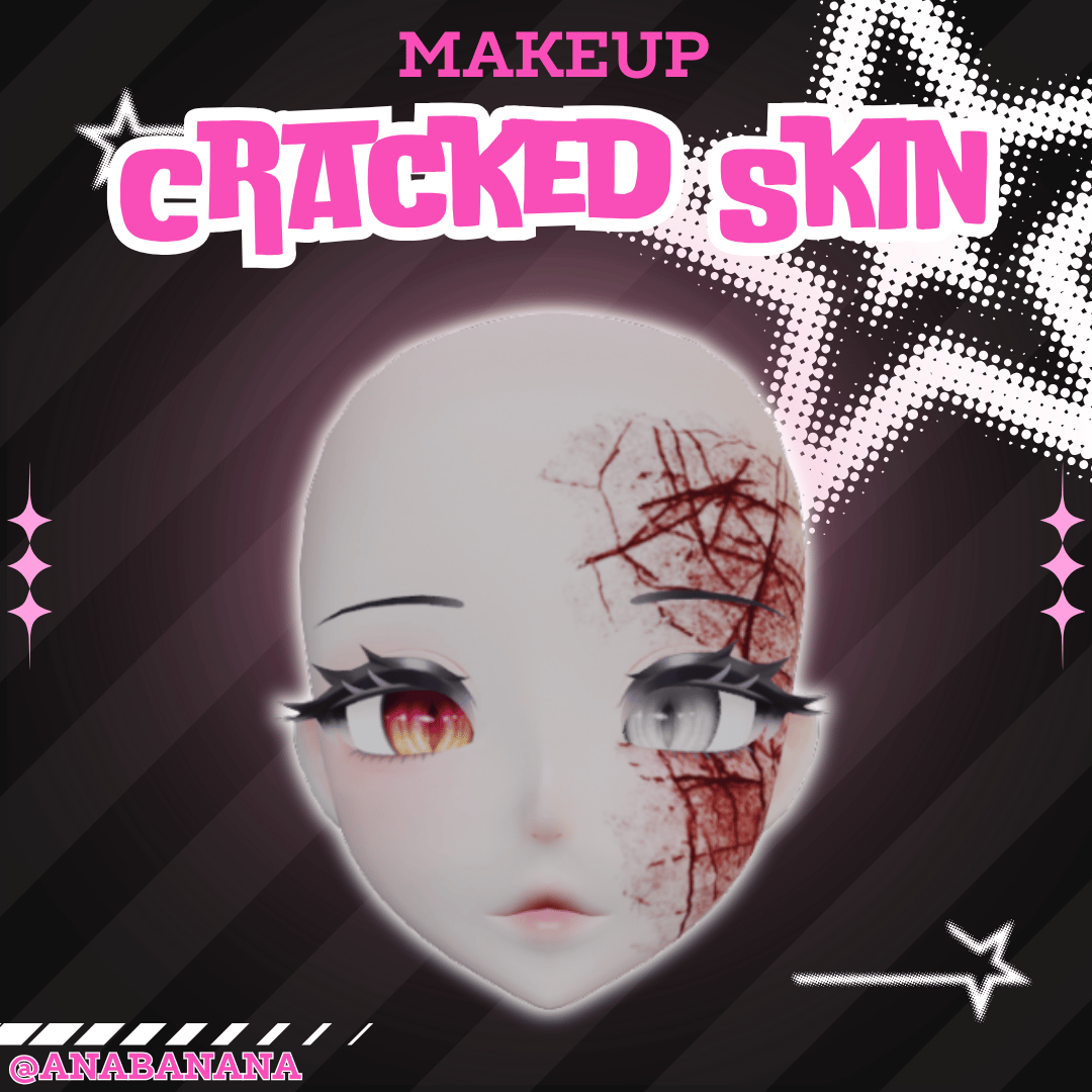 🩸 Cracked Skin Makeup | Cici 
