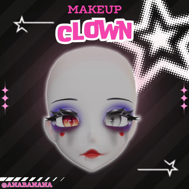 (J:)🤡 Clown Makeup | Cici + Starlight