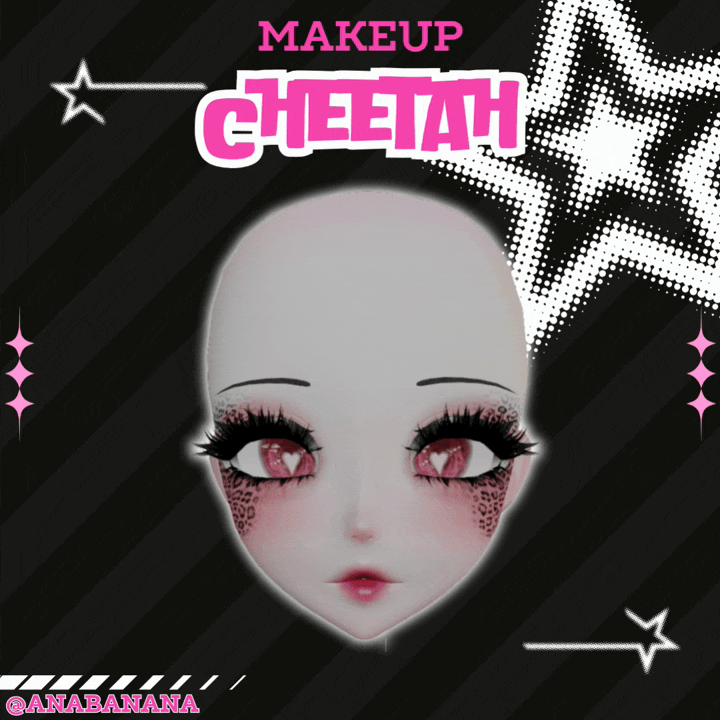 (J:)🐆 Cheetah Makeup | Cici + Starlight