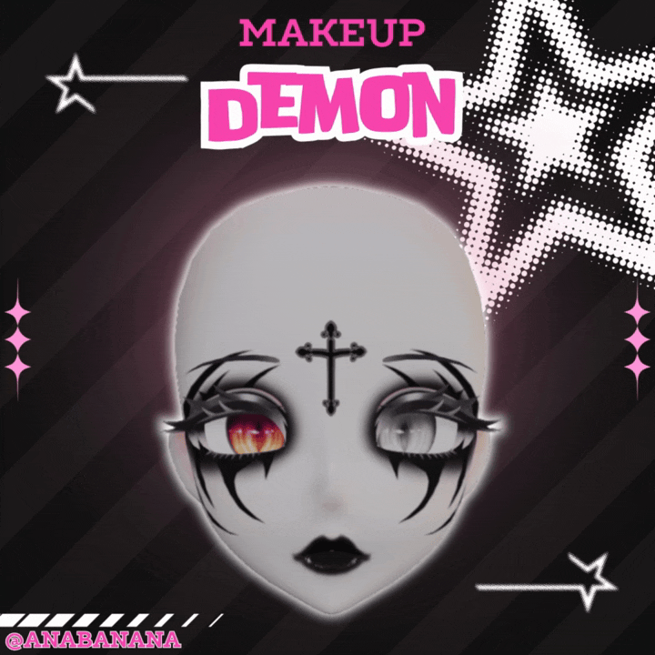 (J:)😈 Demon Makeup | Cici + Starlight