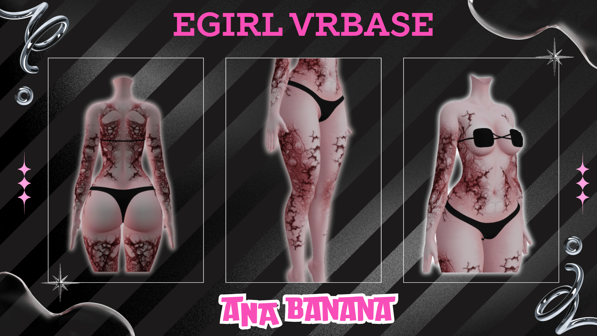 (J:)🧟 Infected Tatts | Egirl + Akii V1 + Zinfit F/M