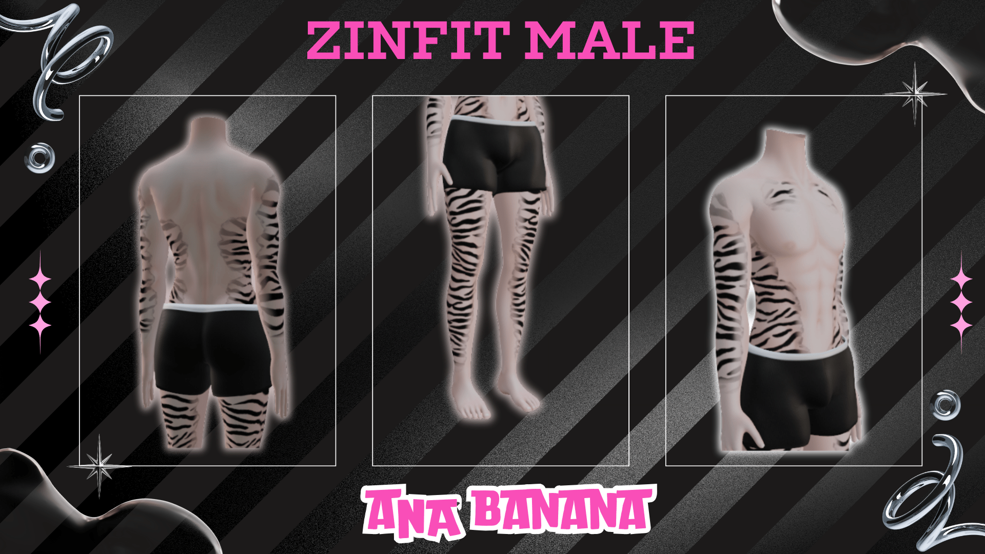 🐅 Tiger Tatts | Zinfit Male