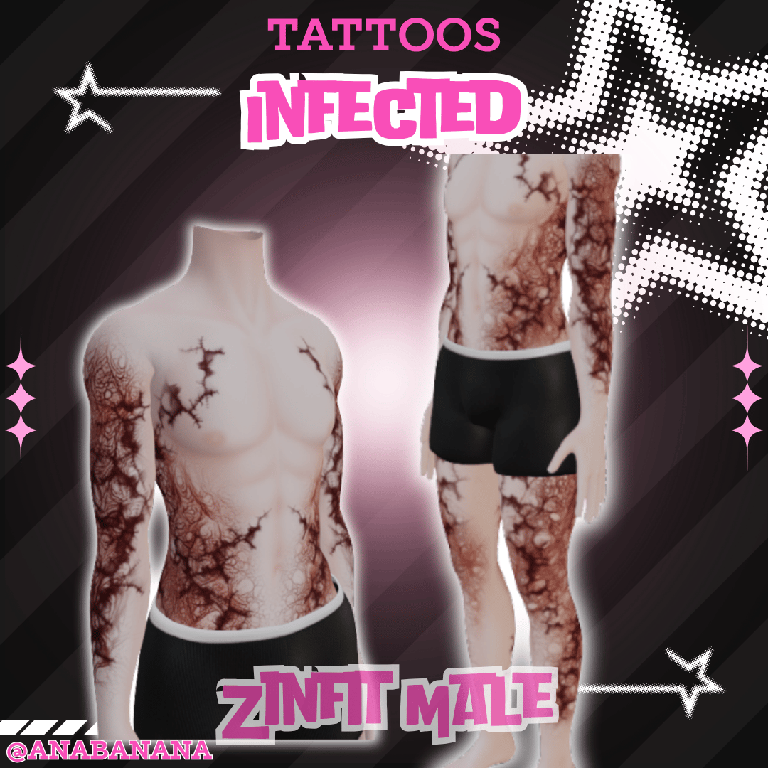 🧟 Infected Tatts | Zinfit Male