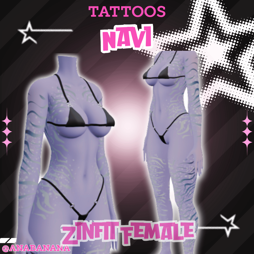 💙 Navi Tatts | Zinfit Female