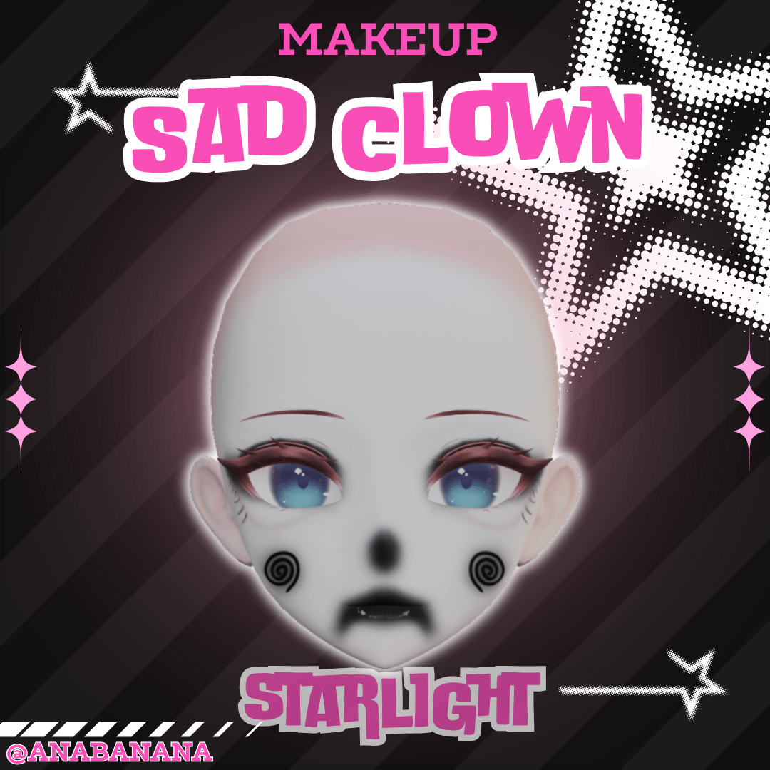 🤡 Sad Clown Makeup | Starlight 